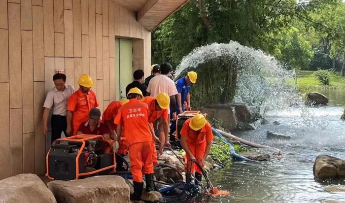 實(shí)戰(zhàn)演練，筑牢防汛防臺安全底線